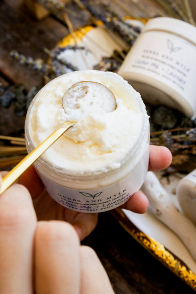 Coconut Mylk & Lavender Whipped Herbal Body Butter