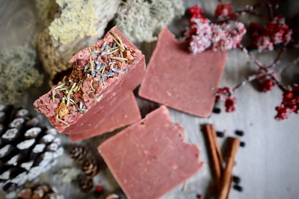Rosemary, Eucalyptus & Rhubarb Organic Plant Based Bar Soap