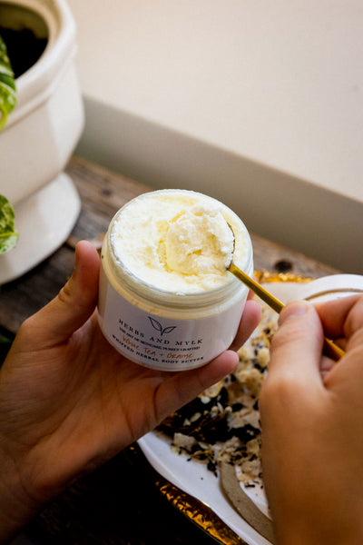 White Tea & Orange Whipped Herbal Body Butter