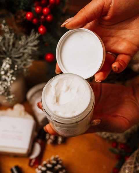 Cranberry, Fig & Cashmere Whipped Herbal Body Butter