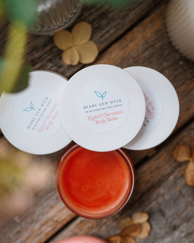 Rose & Geranium Body Balm