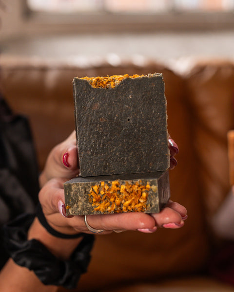 Sandalwood & Vanilla Charcoal Bar Soap