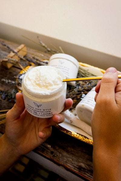 Coconut Mylk & Lavender Whipped Herbal Body Butter