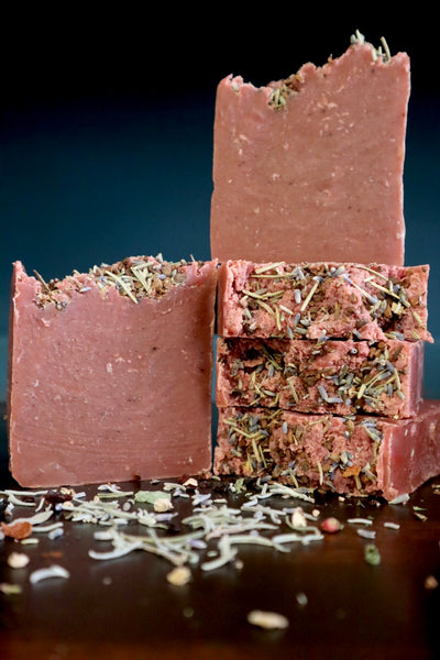 Rosemary, Eucalyptus & Rhubarb Organic Plant Based Bar Soap