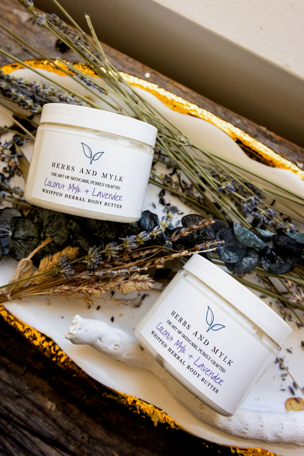 Coconut Mylk & Lavender Whipped Herbal Body Butter