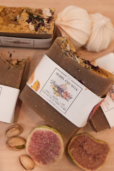 Pistachio + Fig Botanical Bar Soap