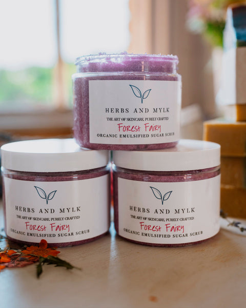 Forest Fairy Organic Emulsified Sugar Scrub