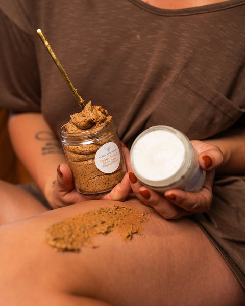 Pumpkin Coffee & Brown Sugar Whipped Scrub Soap