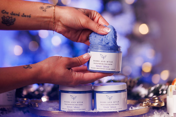 Winter Solstice Organic Emulsified Sugar Scrub