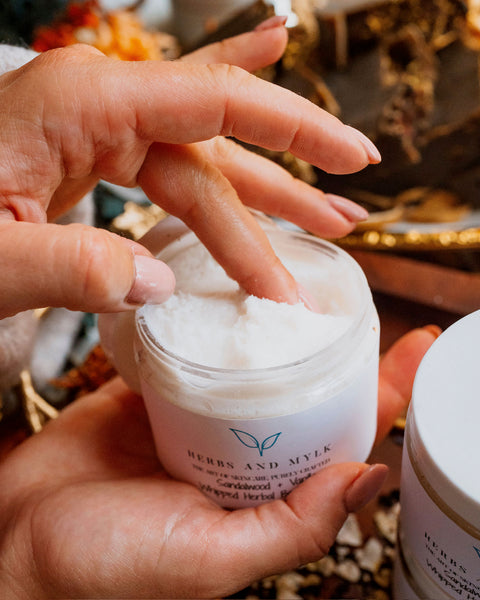 Sandalwood & Vanilla Whipped Herbal Body Butter
