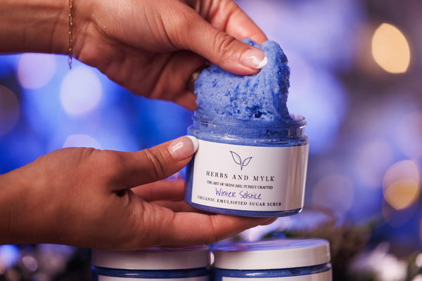 Winter Solstice Organic Emulsified Sugar Scrub