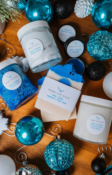 Winter Solstice Lather, Exfoliate & Hydrate Gift Set