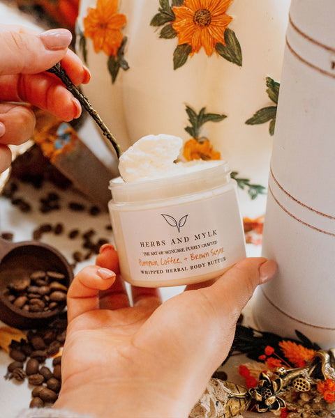 Pumpkin Coffee & Brown Sugar Whipped Herbal Body Butter