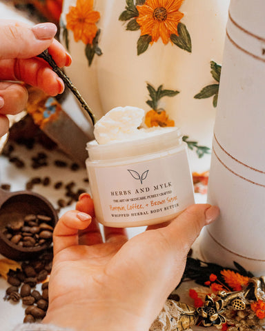 Pumpkin Coffee & Brown Sugar Whipped Herbal Body Butter