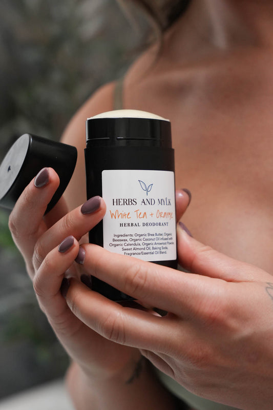 White Tea + Orange Herbal Deodorant