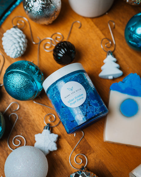 Winter Solstice Lather, Exfoliate & Hydrate Gift Set