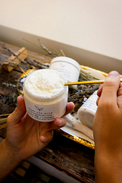 Coconut Mylk & Lavender Whipped Herbal Body Butter