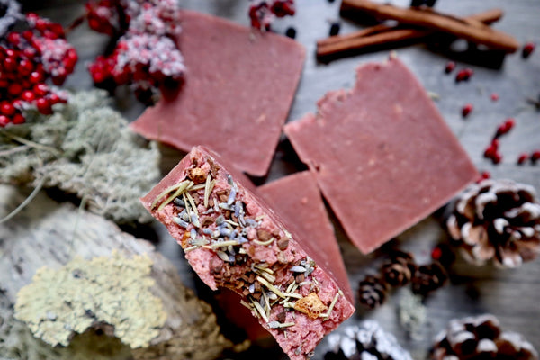 Rosemary, Eucalyptus & Rhubarb Organic Plant Based Bar Soap