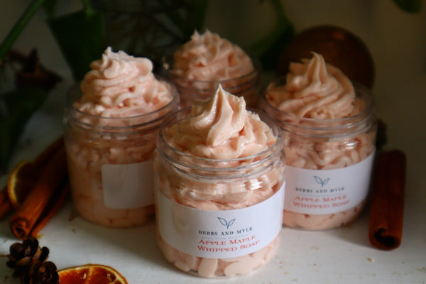 Apple Maple Whipped Soap
