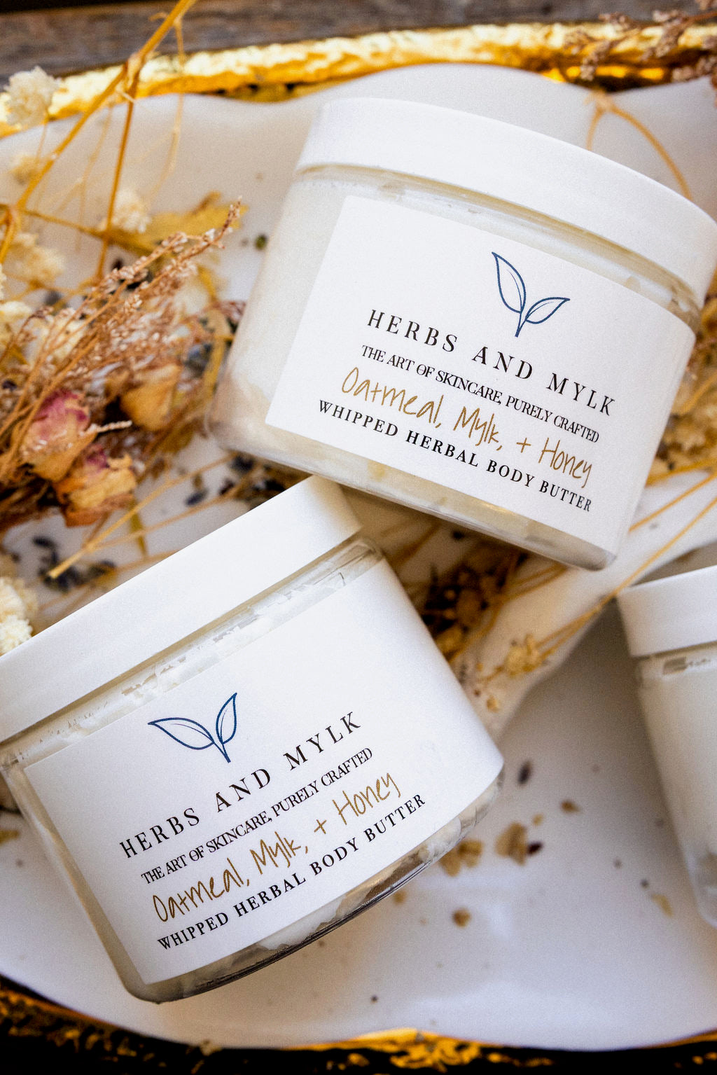 Oatmeal, Mylk & Honey Whipped Herbal Body Butter