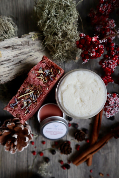 Rosemary, Eucalyptus & Rhubarb Organic Plant Based Bar Soap