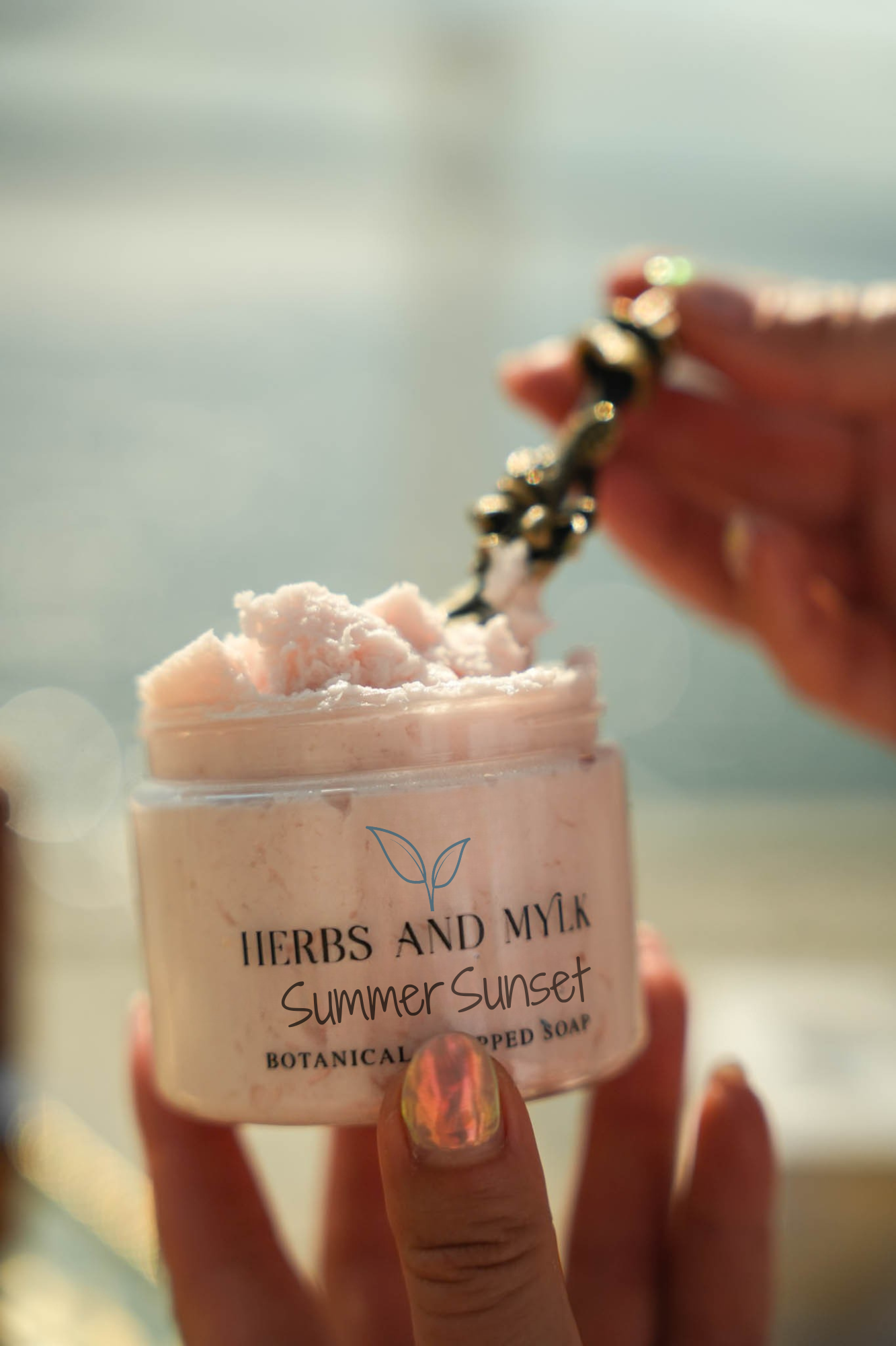 Summer Sunset Botanical Infused Whipped Soap