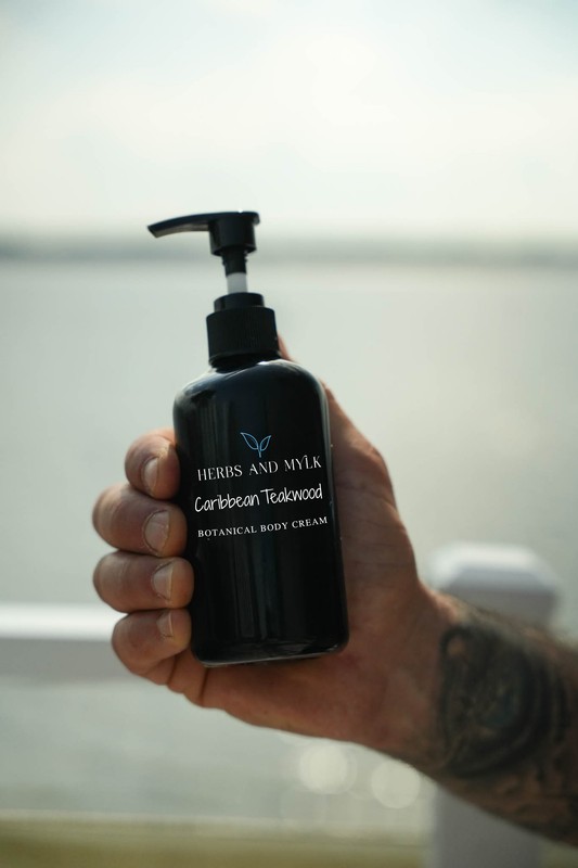 Caribbean Teakwood Botanical Body Cream