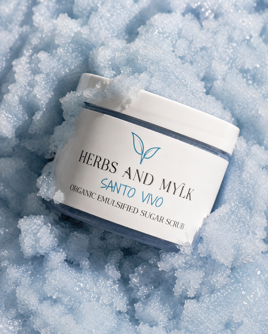 Santo Vivo Organic Emulsified Sugar Scrub