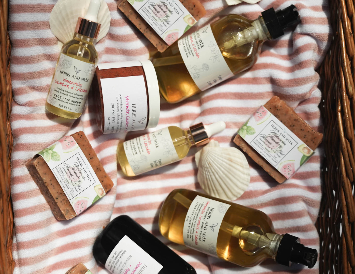 Watermelon Cucumber & Calendula After Sun Glow Body Oil