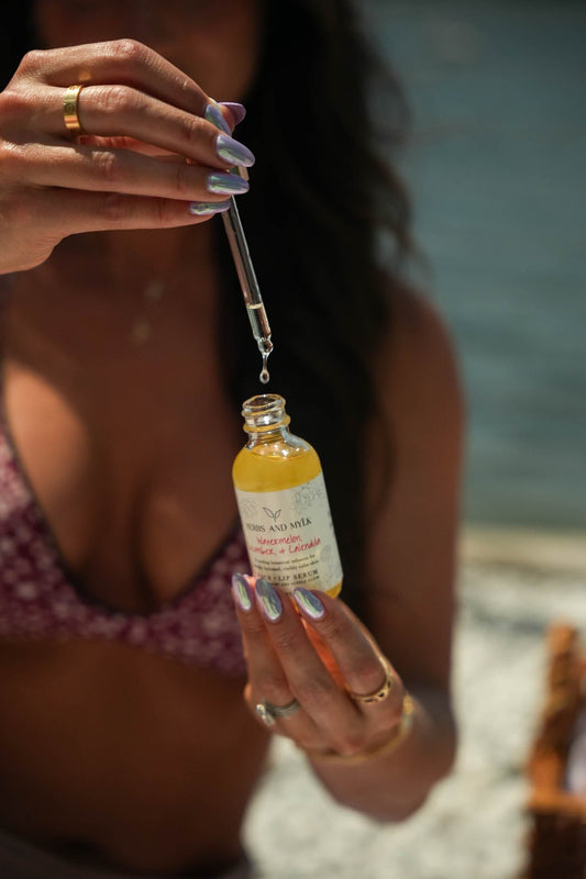 Watermelon Cucumber serum lifestyle photo