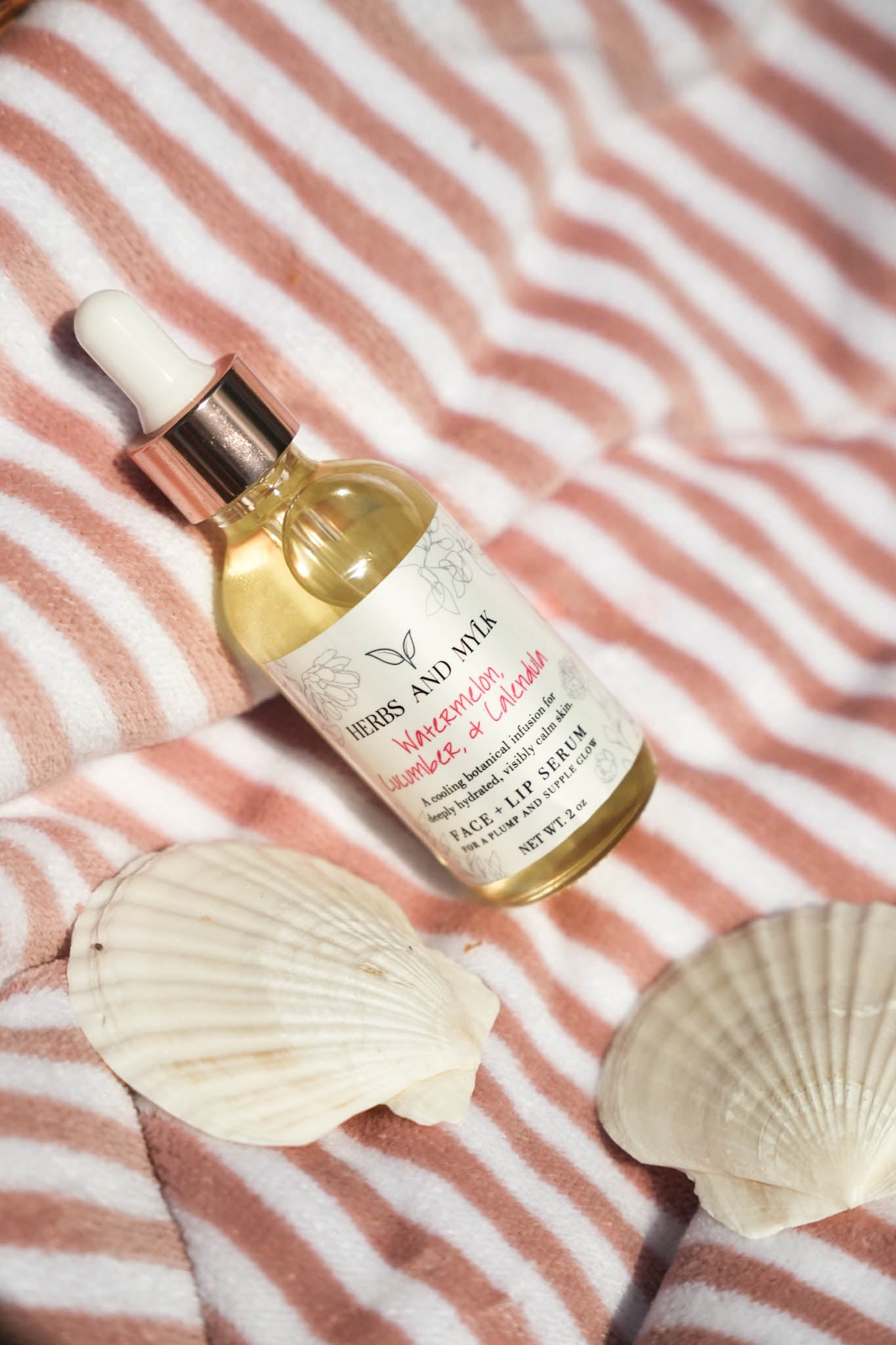 Watermelon Cucumber serum texture detail
