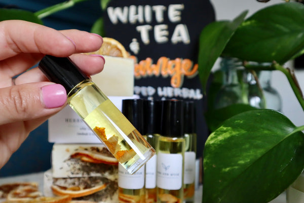 White Tea & Orange Roller Perfume