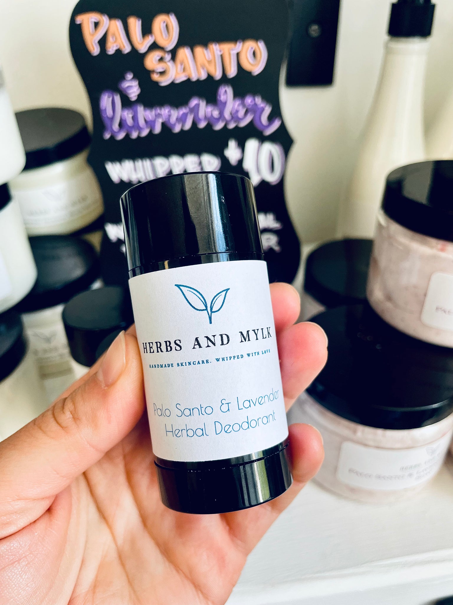 Palo Santo & Lavender Herbal Deodorant
