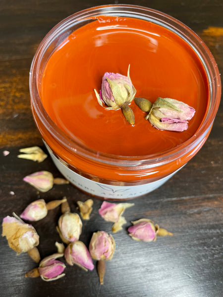 Rose & Hibiscus Face Mask